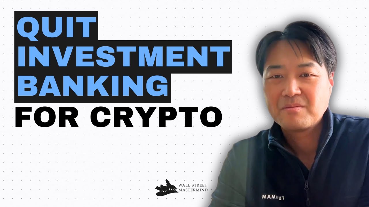 He Left Investment Banking… Now He Runs a $100M Crypto Project