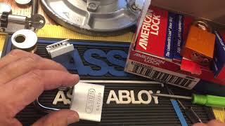 #362 Sparrows Bypass tool, this one works on the Abus lock, not the American lock.