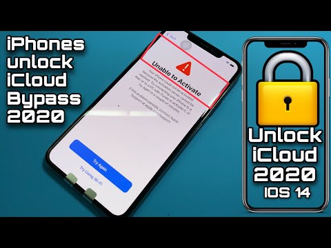 Permanent Unlock iCloud Activation Lock All iPhone And iPad iOS 14.0.1 Done 1000 iCloud Bypass 2020