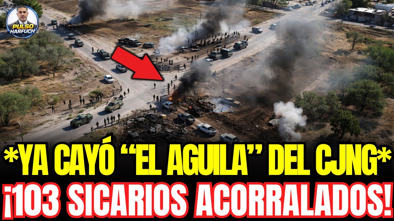 CERCO MILITAR en CELAYA: CJNG RODEADO, ‘EL ÁGUILA’ CAE y 127 SICARIOS ABATIDOS