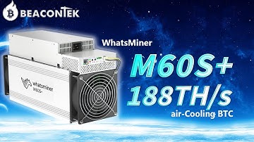 WhatsMIner M60S+ Brief Introduction #Crypto #MiningHardware #WHATSMINER #M60S+ #bitcoin #computer