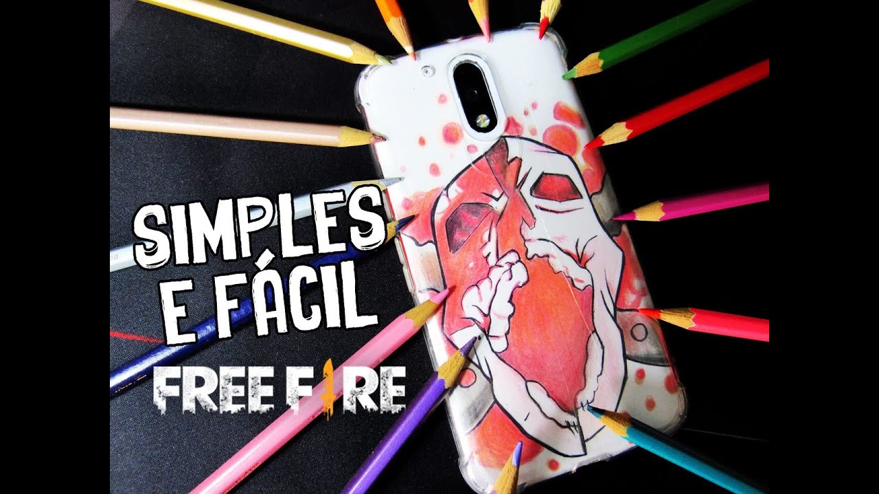 DESENHEI UMA CAPINHA ANGELICAL DO FREE FIRE!! - YouTube