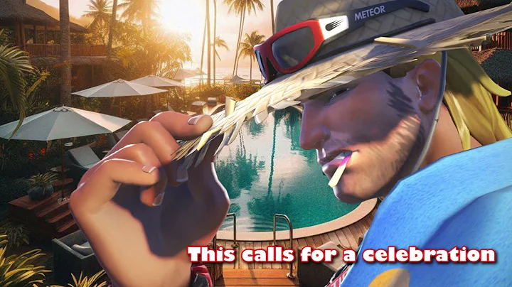 Ashe and Cassidy at the Pool - Overwatch Voice Interaction