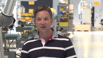 Automated Ice Bucket Challenge: Distributor of Universal Robots, Andrew Mason