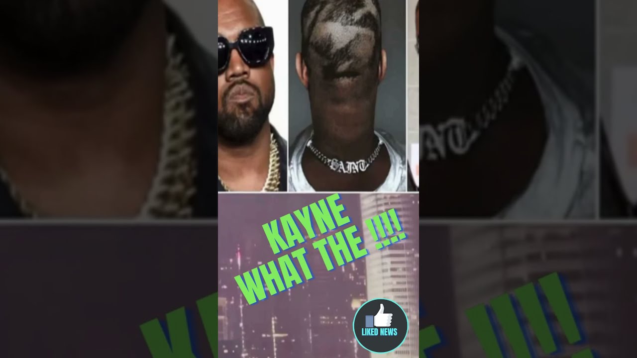 Kanye West New Haircut 🤪 What The !