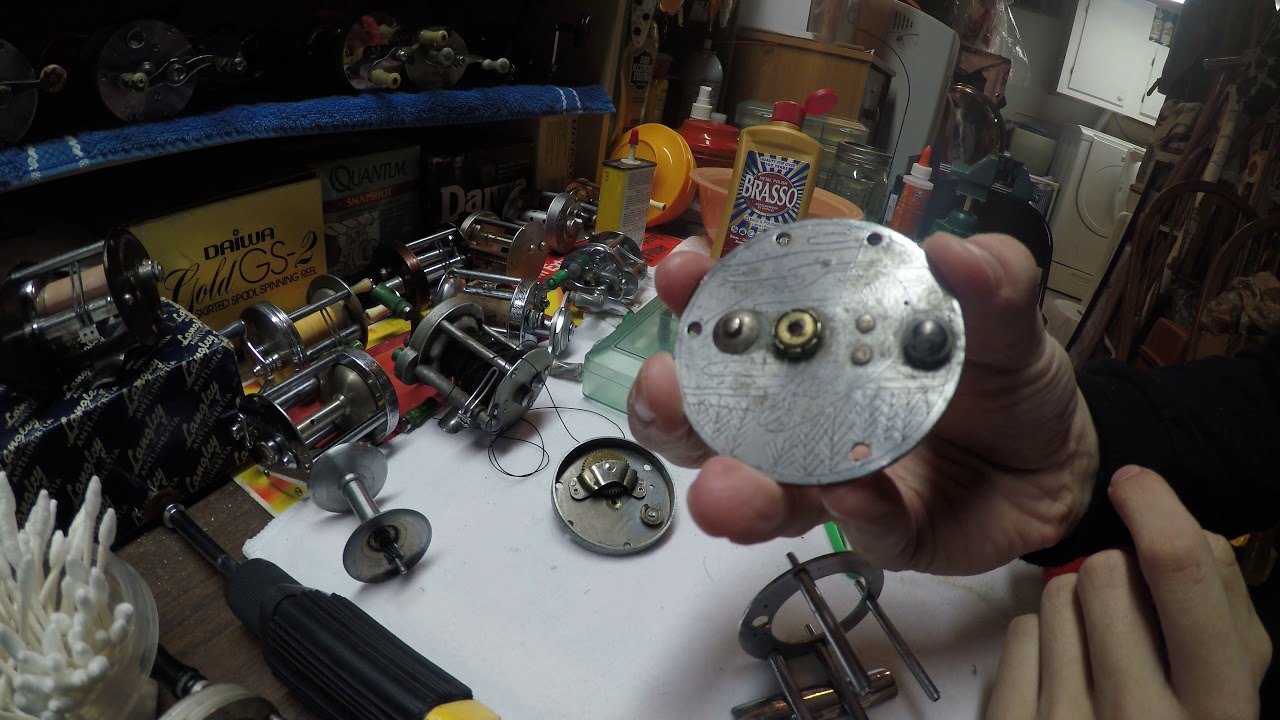 Vintage Fishing Reel Restoration Wards Precision YouTube