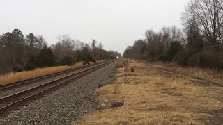 Amtrak P092 in woodford Va