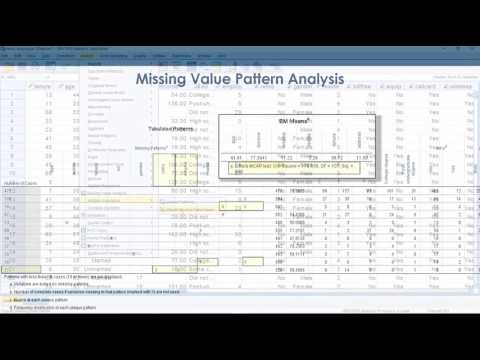 Two minute module overview - Missing Values
