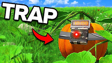 I Made My Farm A Trap Base In Rust...