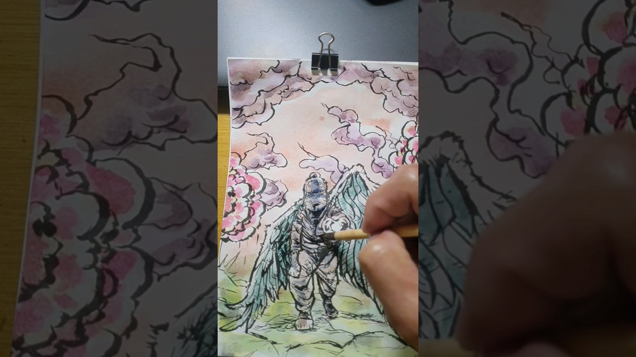 戰損 Battle damage | easy drawing - YouTube
