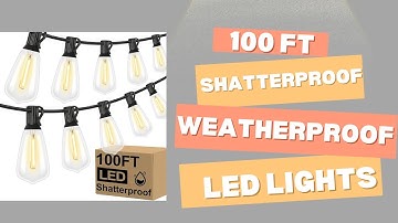 Light Up Your Nights! Brightever 100FT LED String Lights Review – A Must-Have for Outdoor Vibes