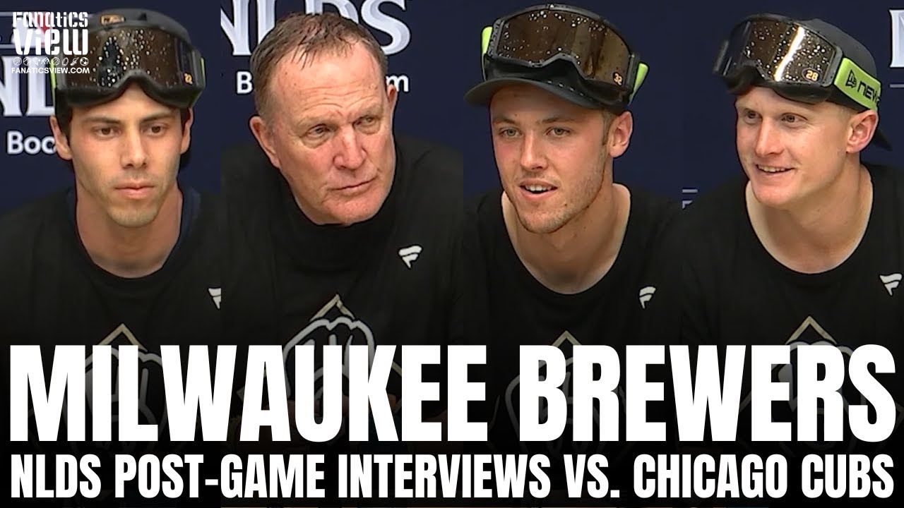 Пэт Мерфи, Джейкоб Мисиоровски, Кристиан Йелич и Эндрю Вон подводят итоги матча «Брюэрс» NLDS GM5...