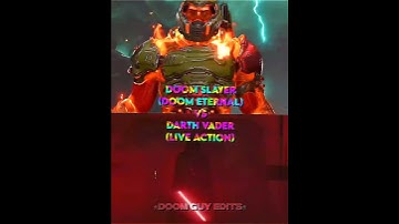 Doom Slayer🐐 vs Darth Vader🐐 | #starwars #doometernal #shorts #vs #edit