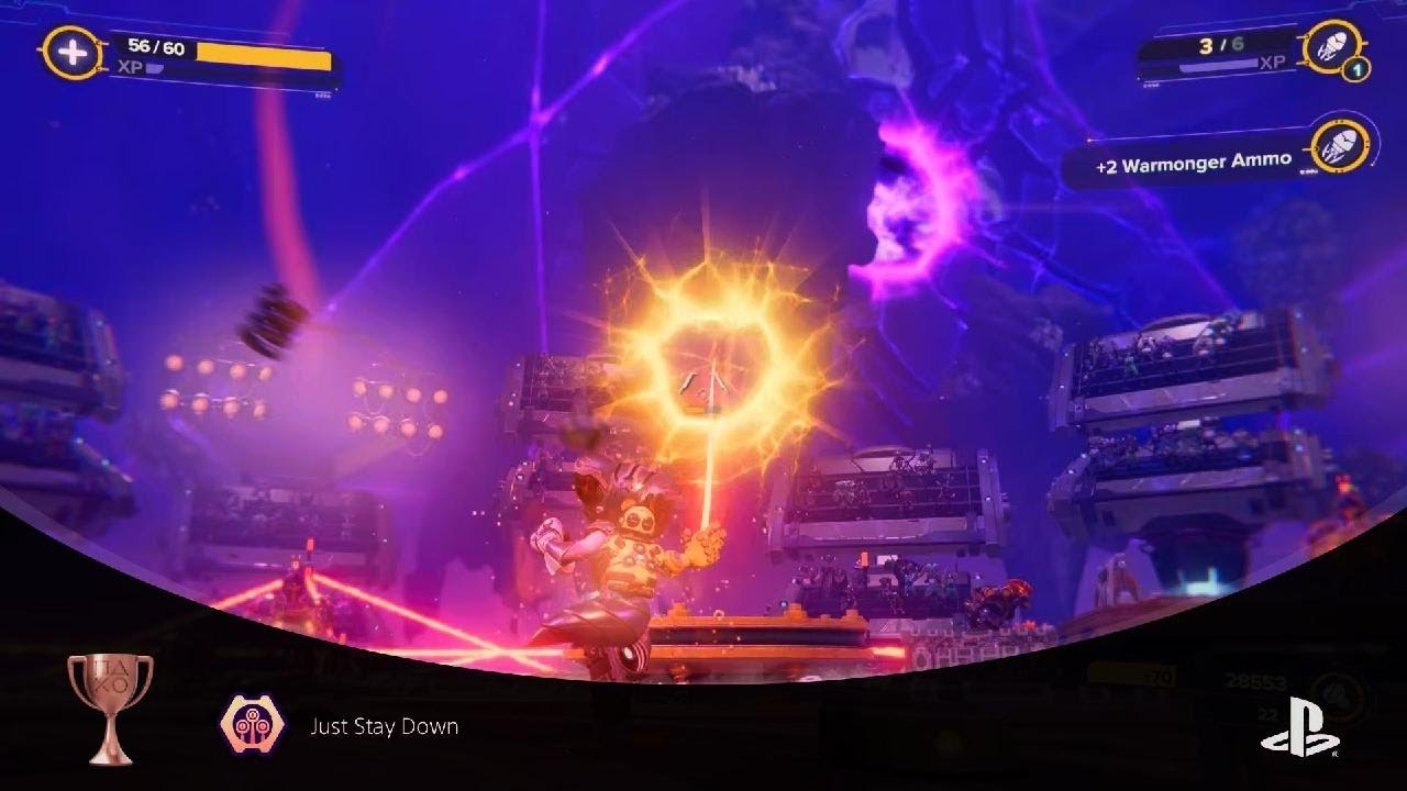 Just Stay Down Trophy Ratchet & Clank Rift Apart YouTube