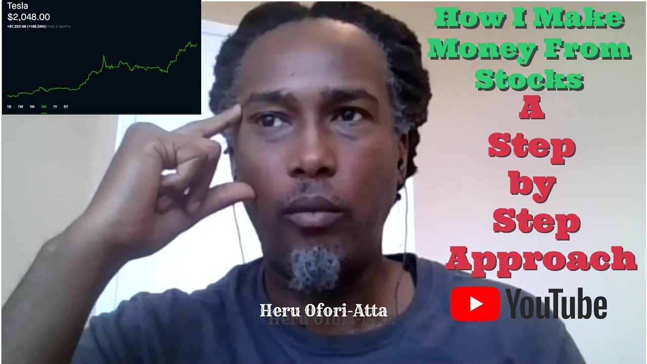 How I Make Money With Stocks: A Step By Step Approach 