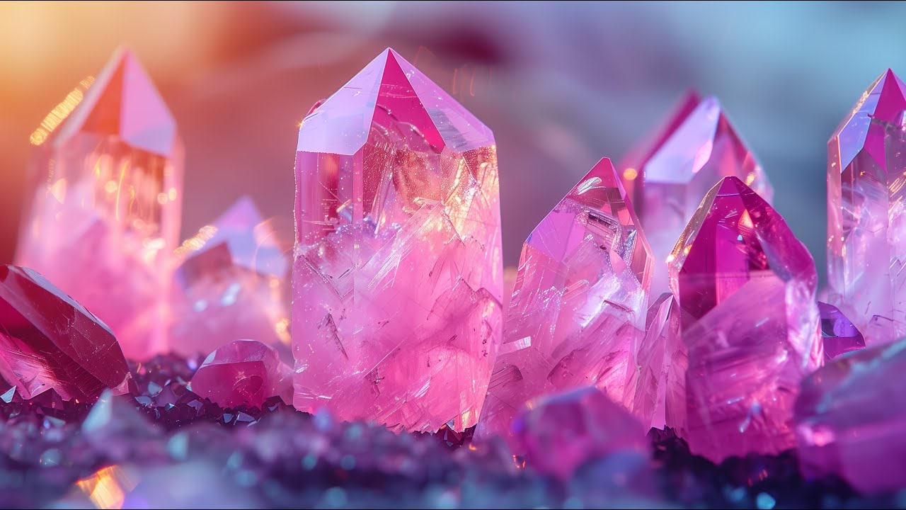 Crystal Vibrations🔮Healing Electronic Music with Crystal Stone Energy