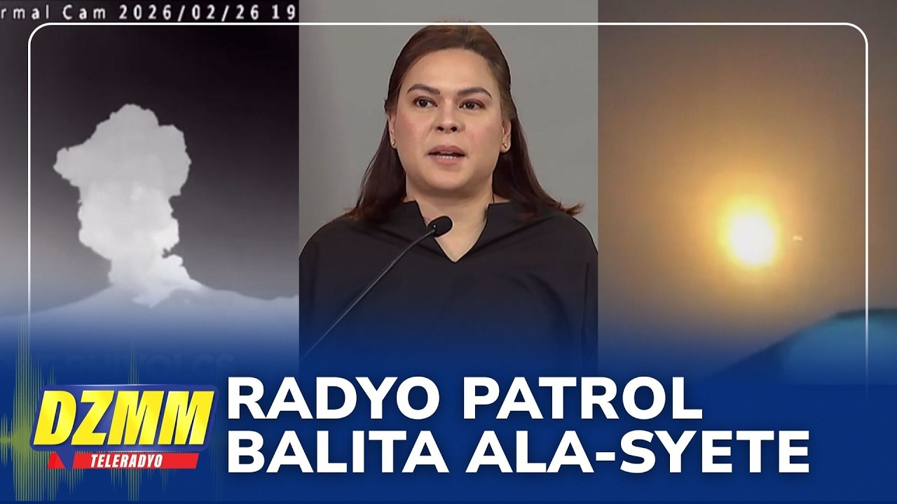 Radyo Patrol Balita Alas-Syete | DZMM Teleradyo (02 March 2026)