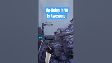 Trying out the GRAPPLING HOOK in VR #skydancesbehemoth #behemoth #vrgaming #grapplinghook #zipline