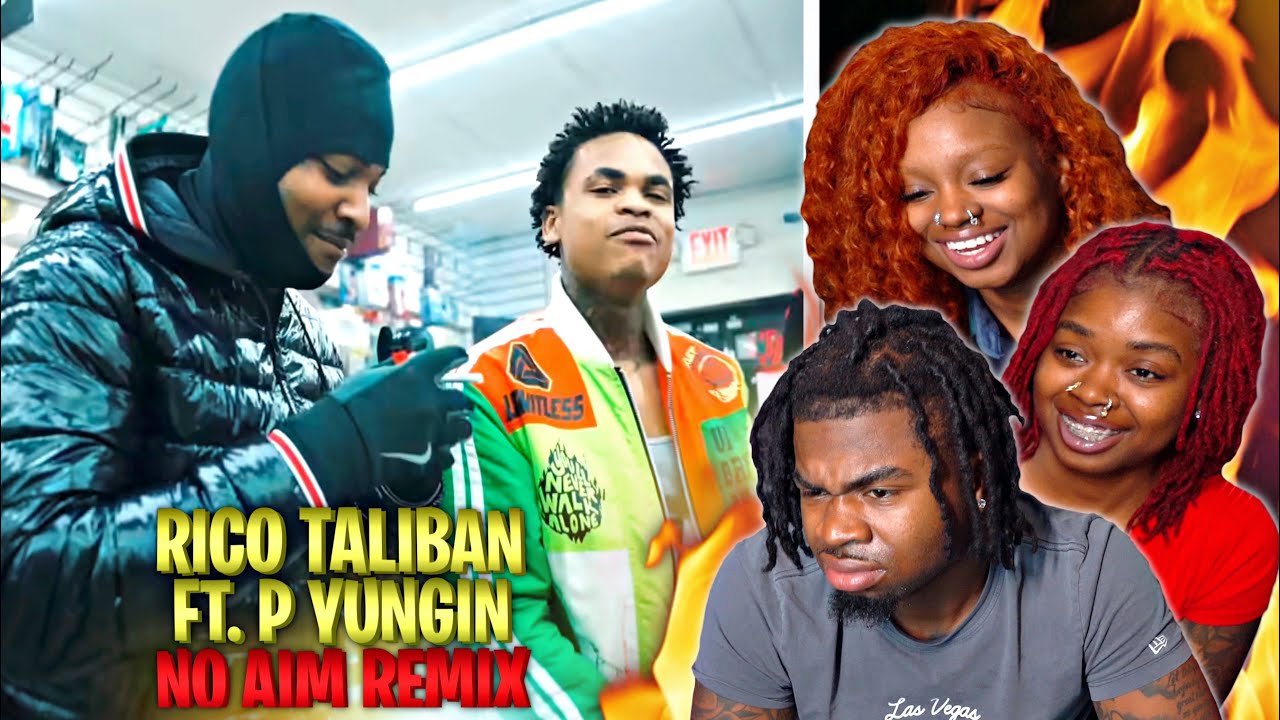 THEY DISSED YOUNGBOY & 4KT!? Rico Taliban - No Aim Remix (Feat. P Yungin) | REACTION