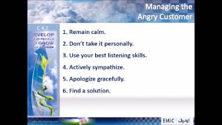 C 4.2 Managing The Angry Customer