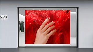 2-Minute Guide to MUXWAVE holographic invisible Screen for Storefront Windows.