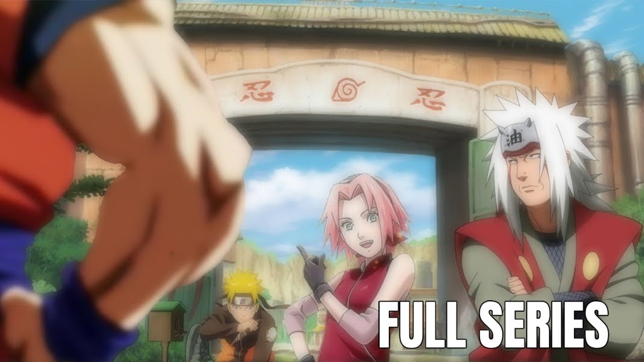 What if Goku fell into Naruto's world? FULL MOVIE