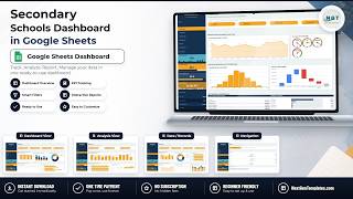 Secondary Schools Dashboard in Google Sheets
