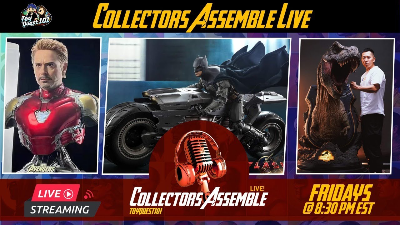 🔵 Ep17 | Hot Toys Batman | Day1 Philly Fan Expo | RDJ custom ...