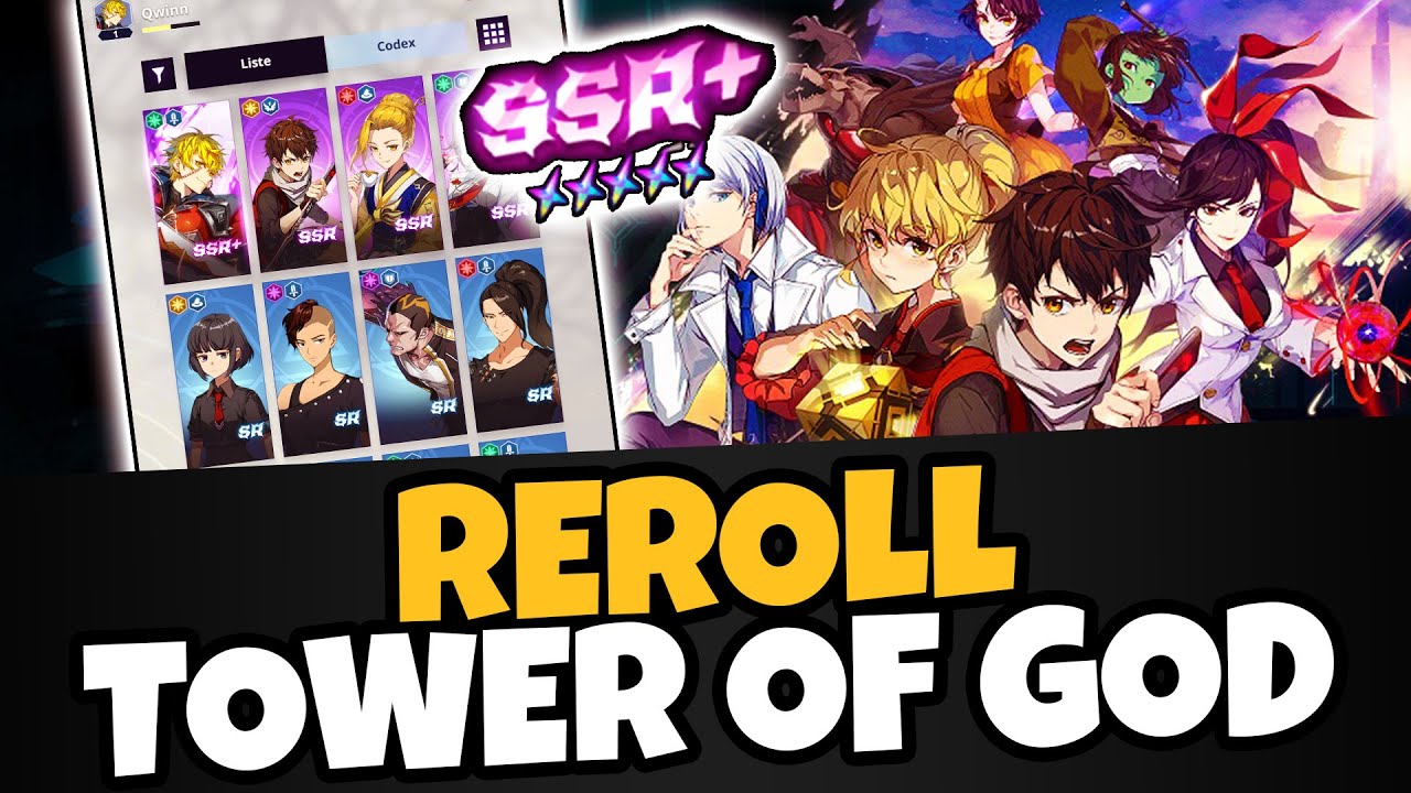 Tower of God New World : tier list reroll, comment procéder sur ce