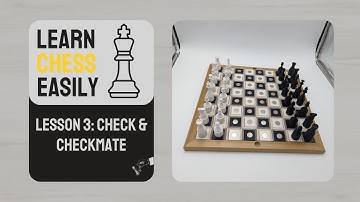 How to Play Chess - Lesson 3: Check & Checkmate