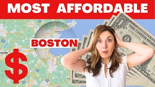 Top 5 MOST AFFORDABLE Boston Suburbs within 10 miles of Boston Common
