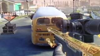 Black ops 1 how to stick a tomahawk on the bus