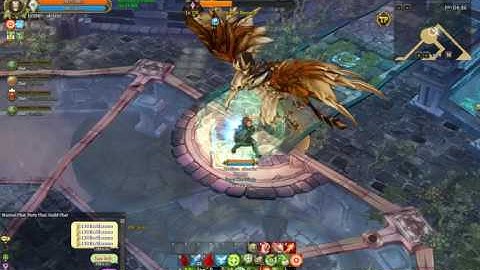 Lv 194 Monk vs. 135 Dungeon Boss - Tree of Savior