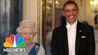 Watch: All The U.S. Presidents Queen Elizabeth II Has Met | NBC News