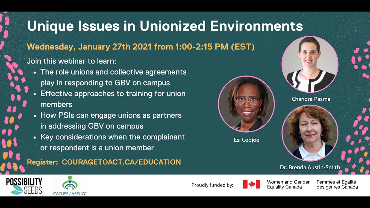 Unique Issues in Unionized Environments - YouTube