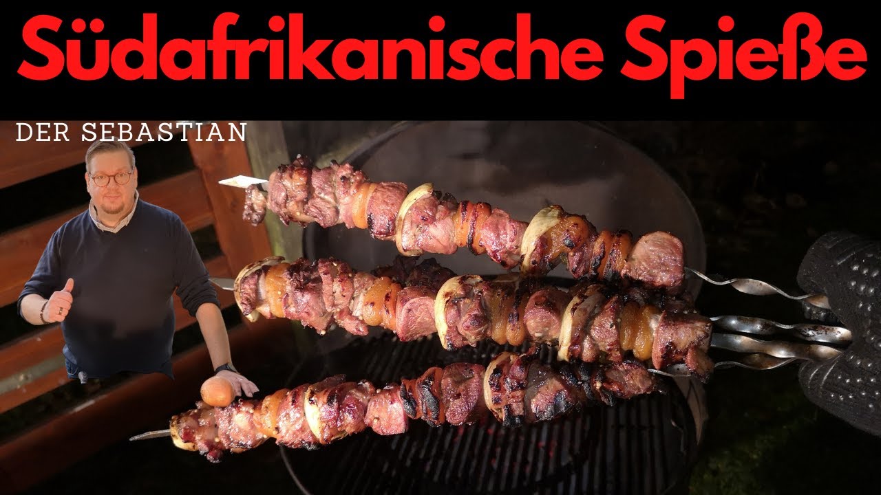 Südafrikanische Spieße - Der Sebastian 04 #recipe - YouTube