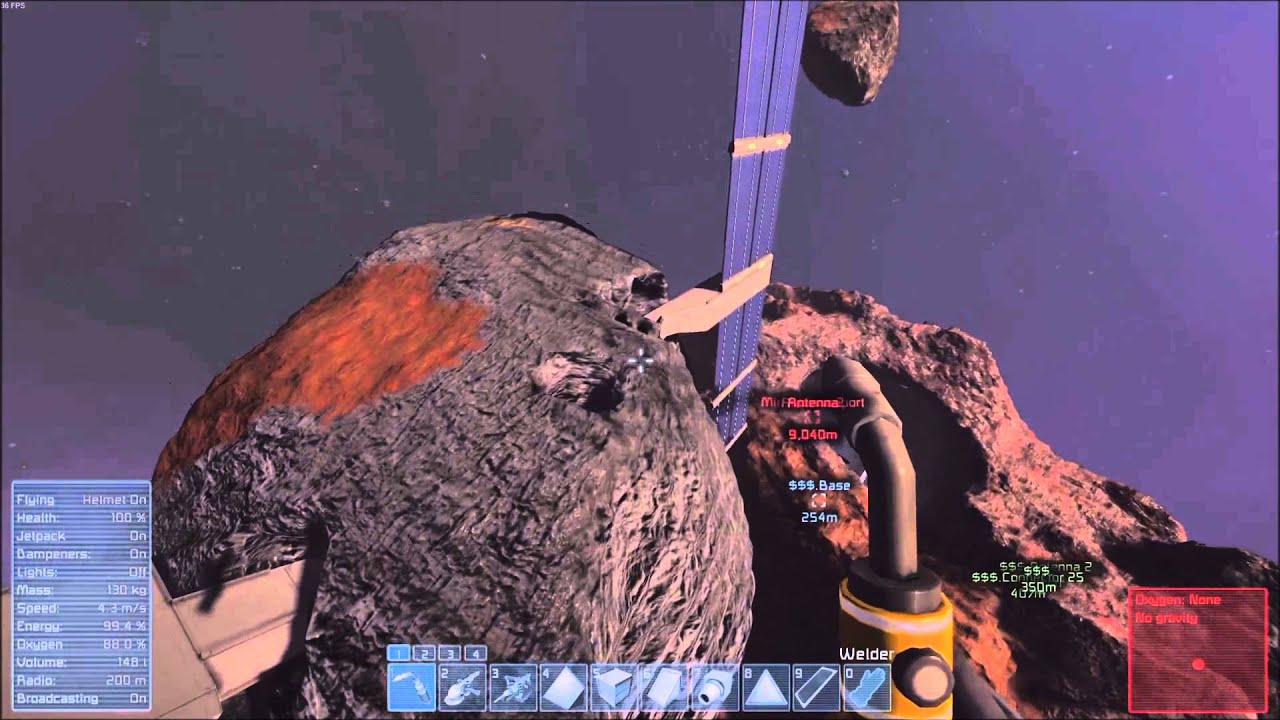 Converting a base to a ship in Space Engineers - YouTube