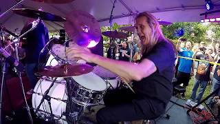 Nicko McBrain Drum Cam - Wrathchild (Rock &#39;n Roll Ribs 10th anniversary) W/ Tim ‘Ripper’ Owens