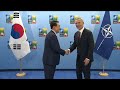 NATO Secretary General with the President of South Korea 🇰🇷 Yoon Suk Yeol, 11 JUL 2023