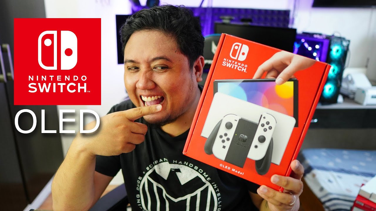Nintendo Switch OLED Unboxing - YouTube