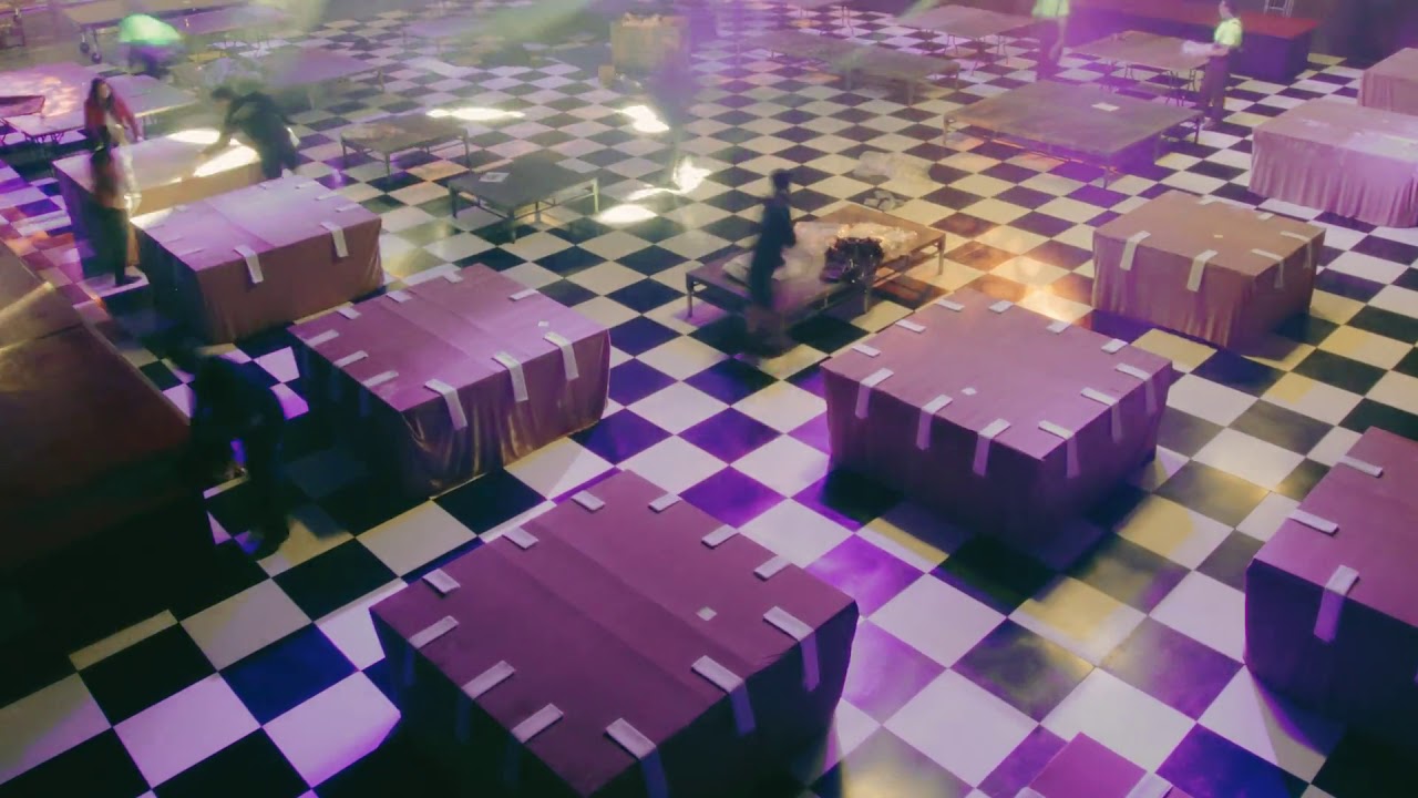 The transformation of Victoria Warehouse into a wedding TLC wedding build timelapse