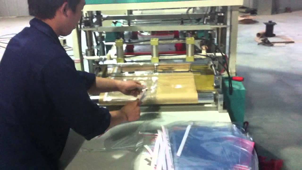 PVC Zipperbag Machine YouTube