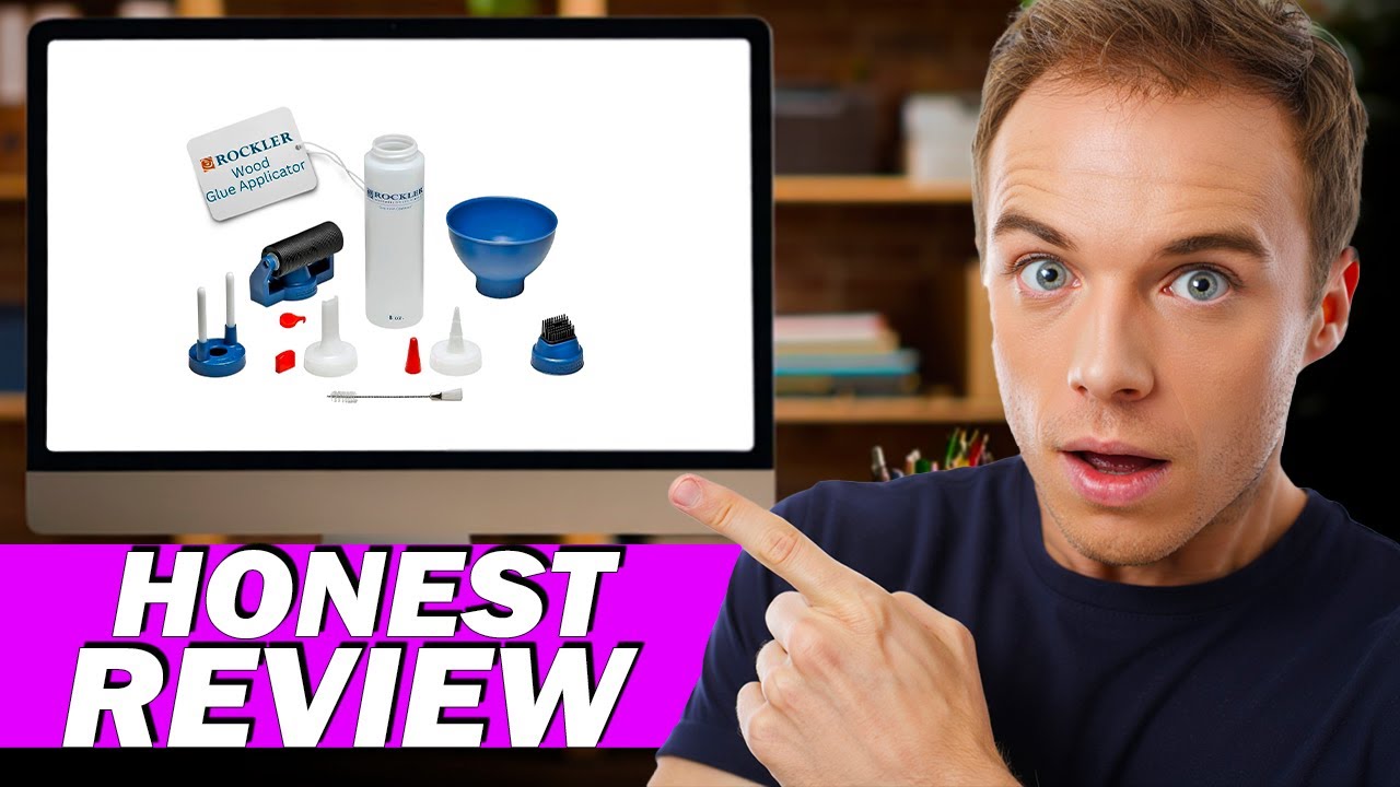 Rockler Wood Glue Applicator Set Review – Precise, Clean & Easy Woodworking Glue Bottle
