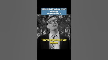 Night of the Living Dead Easter Egg in Zombie Army 4...