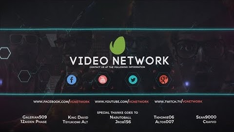 After Effects Template : Video Game Network Broadcast Package