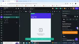 Flutterflow tutorial for beginners | Rows and column explained in hindi