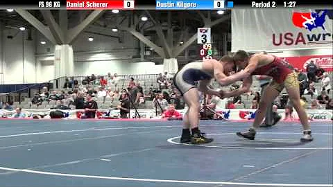Daniel Scherer vs. Dustin Kilgore at 2013 Las Vega...