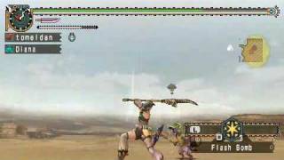 mhfu/mh2g longsword 12 hit combo