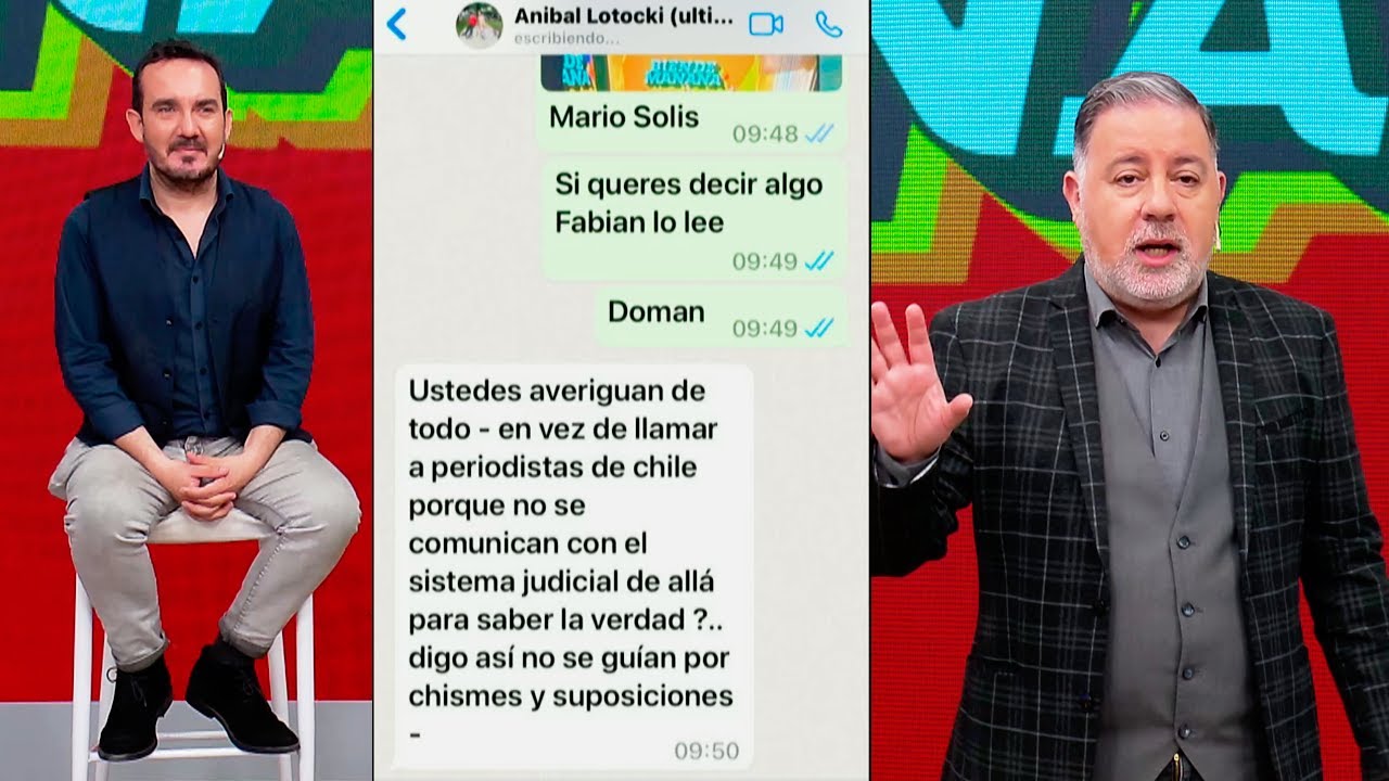 LOTOCKI MIRABA SU CASO EN BIEN DE MAÑANA Y NEGÓ TODO EN VIVO, PERO MOSTRARON PRUEBAS QUE LO CULPAN