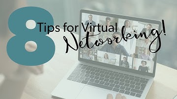 Networking Tips for Virtual Events
